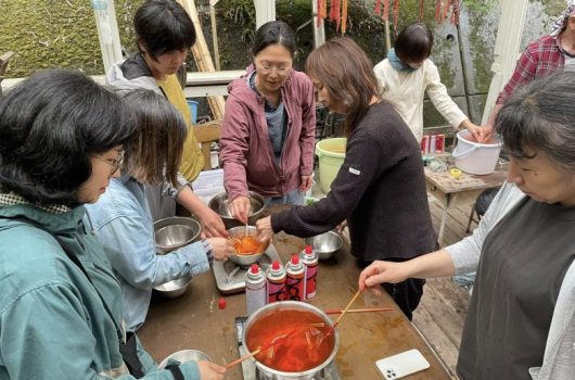 日本茜の染色講座 in 岡山県久米郡【2025.05.24～25】