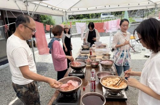 日本茜の染色講座 in 奈良県御所市【2025.06.21～22】